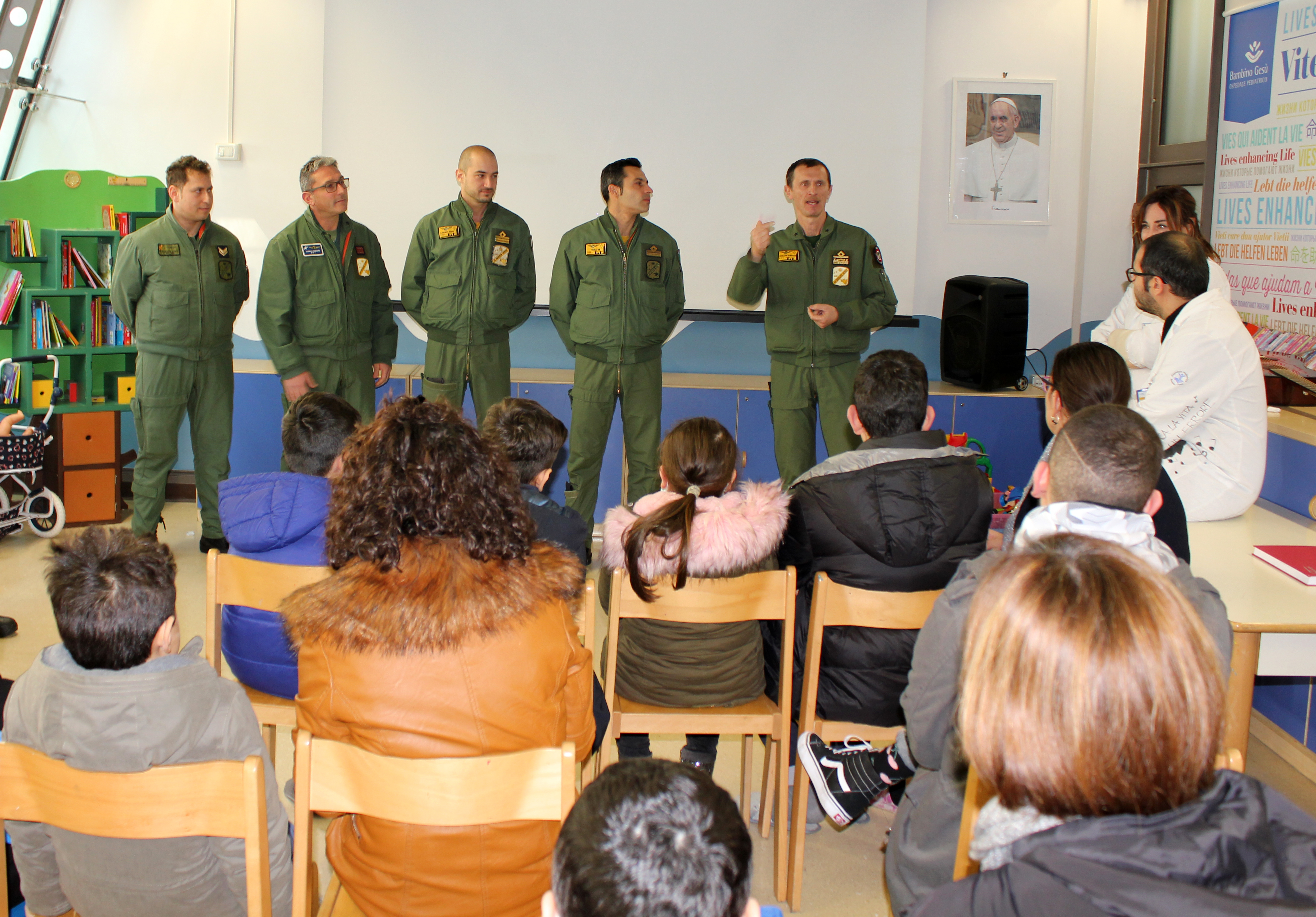 delegazione am in ludoteca opbg