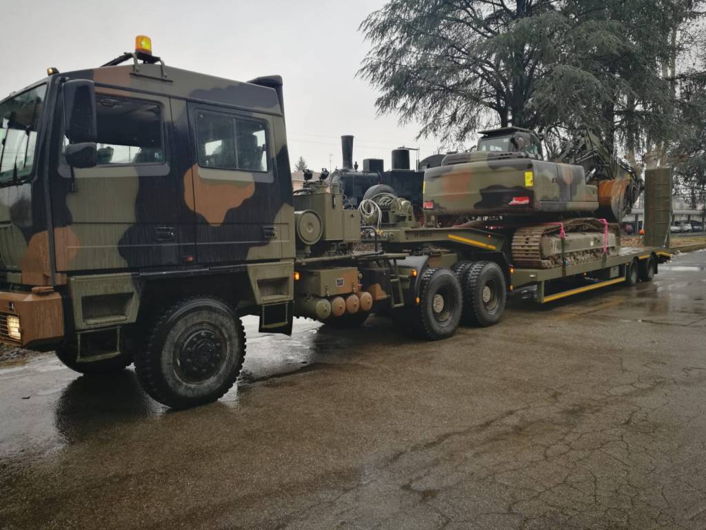 Esondazione fiume Reno: l’Esercito interviene con assetti specialistici in favore della popolazione&nbsp;(video)