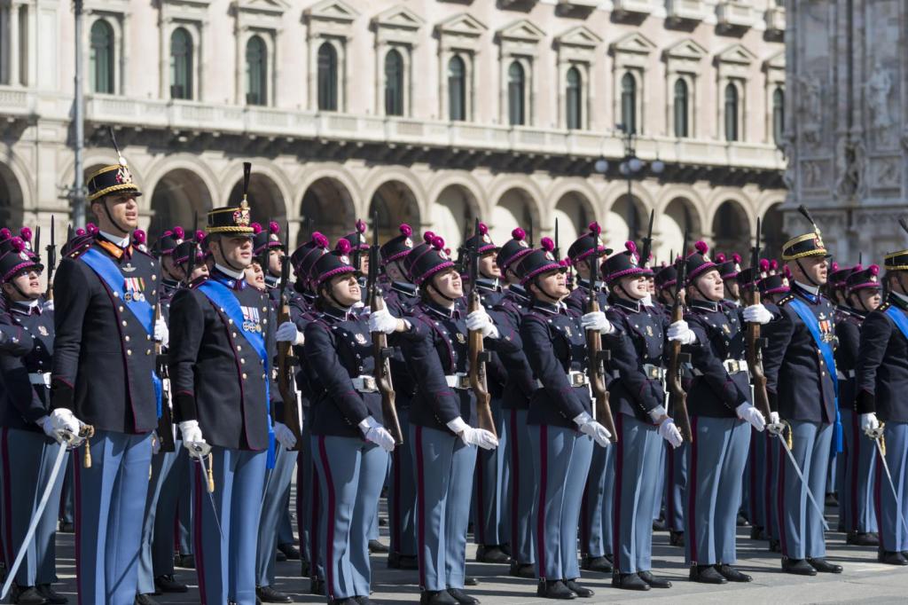 Esercito: gridano “lo giuro” gli allievi della scuola militare&nbsp;Teuliè