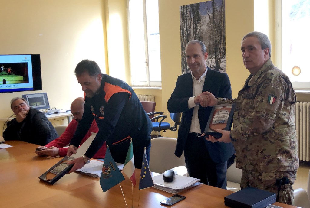 I comuni terremotati del Lazio ringraziano l’Esercito
