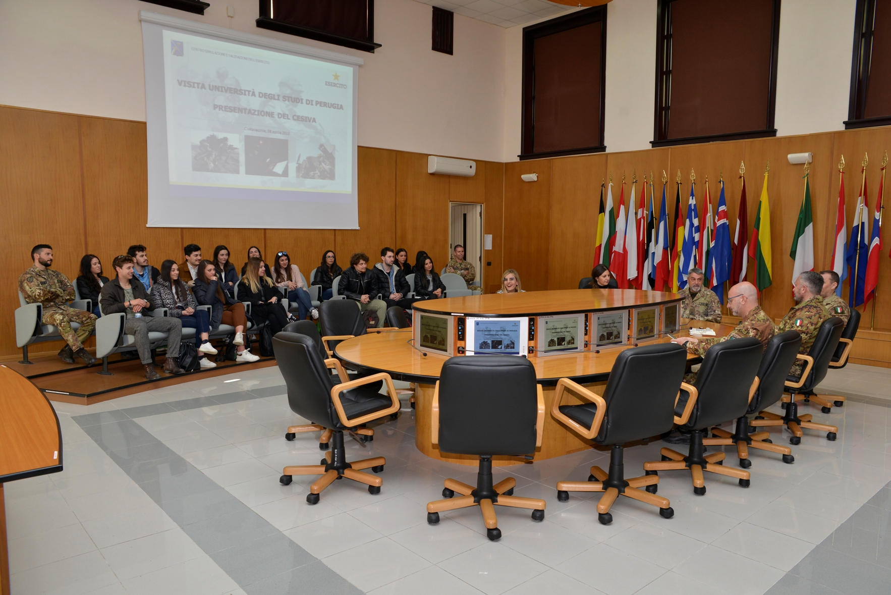 Briefing Gen. b. Manlio Scopigno