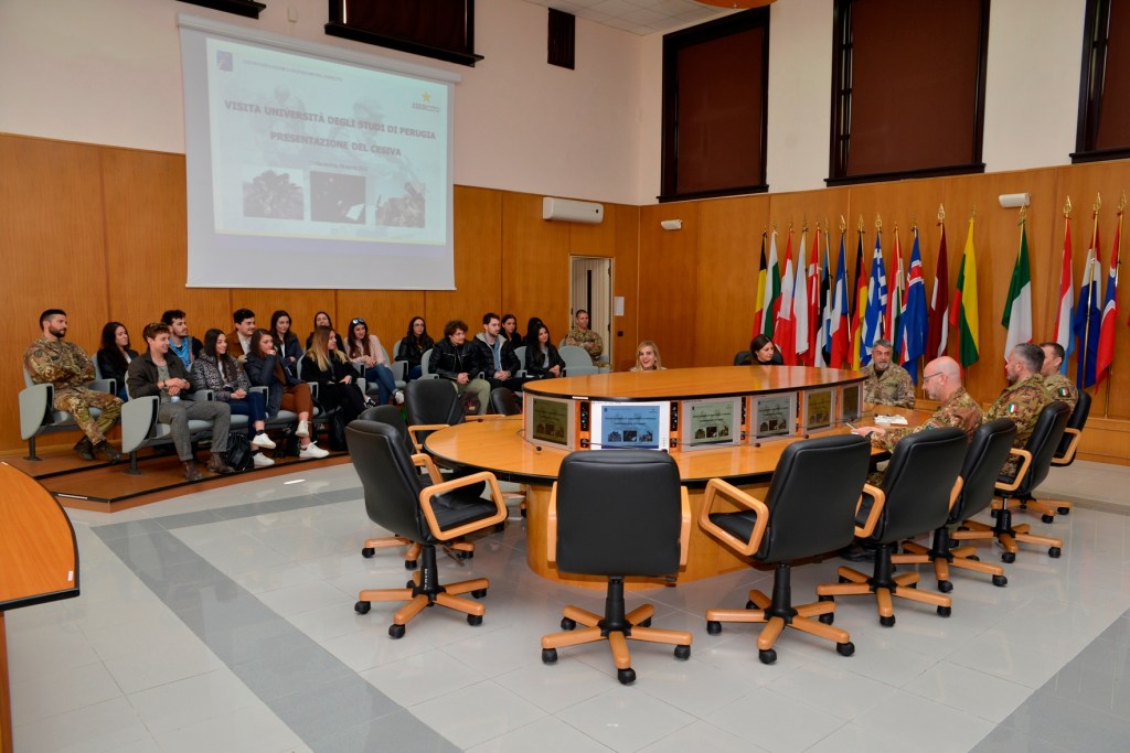 Centro simulazione e validazione dell’Esercito e l’università di Perugia insieme per la formazione degli&nbsp;studenti