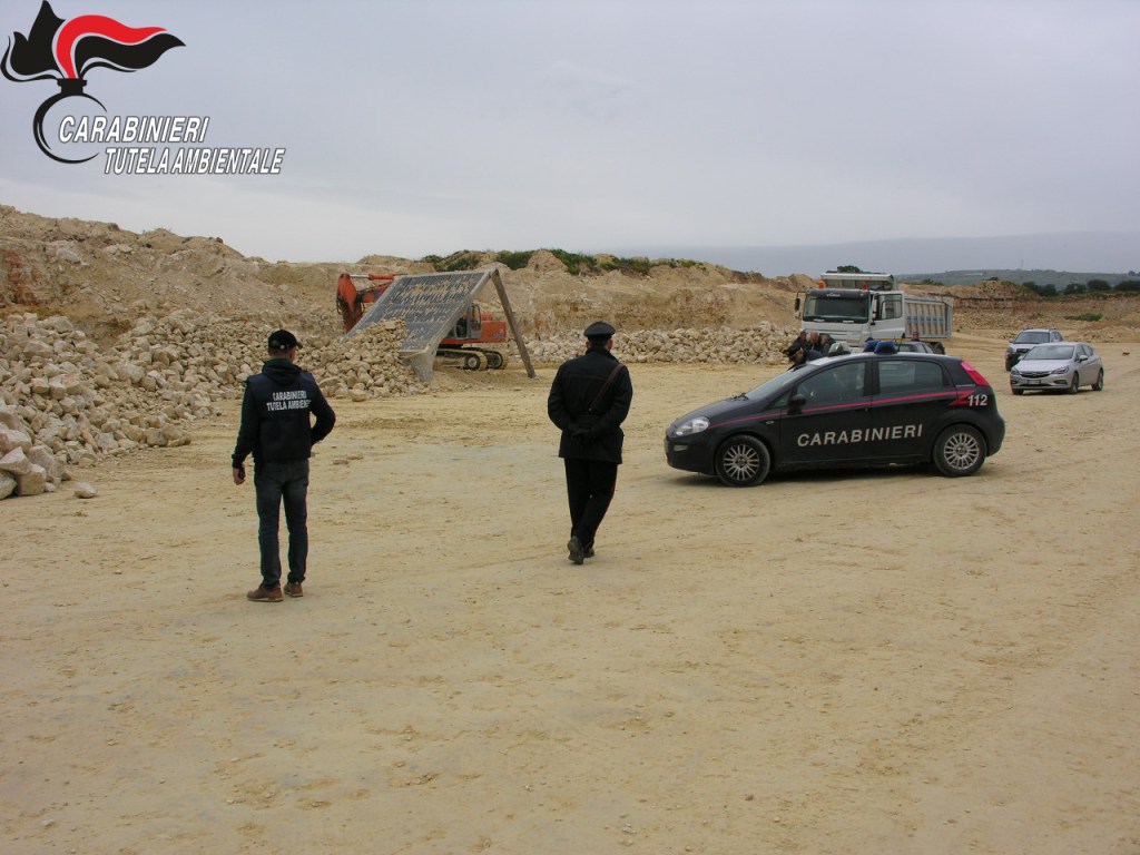 Carabinieri NOE di Catania sequestrano cava abusiva in area sottoposta a vincolo&nbsp;archeologico