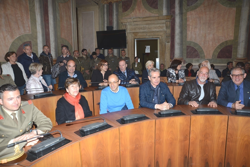 Foto n. 4 La sala consiliare di Palazzo Spada