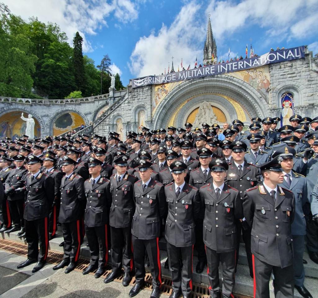 Lourdes: militari di tutto il mondo al 61 Pellegrinaggio Militare&nbsp;Internazionale