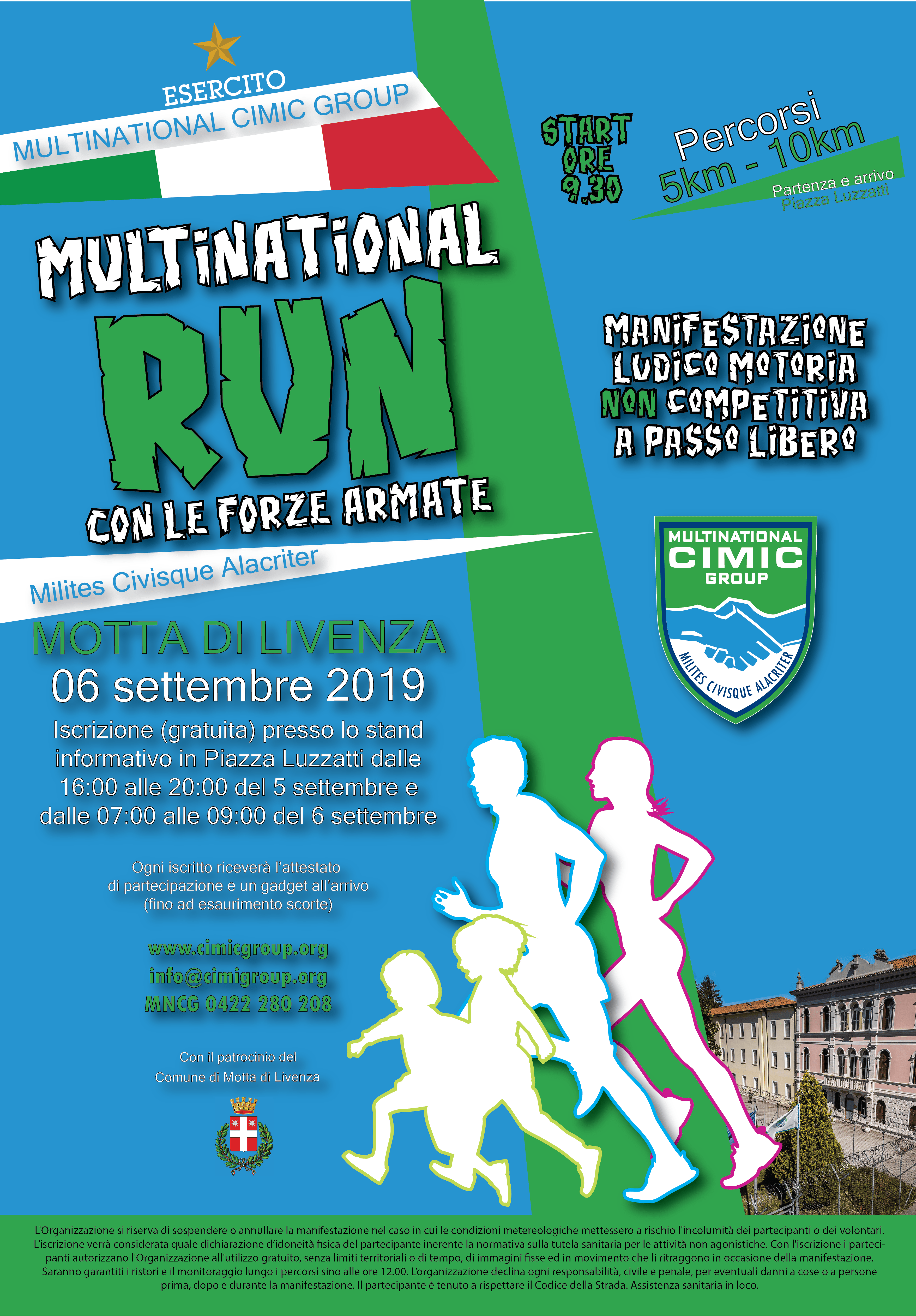 Locandina Multinational RUN