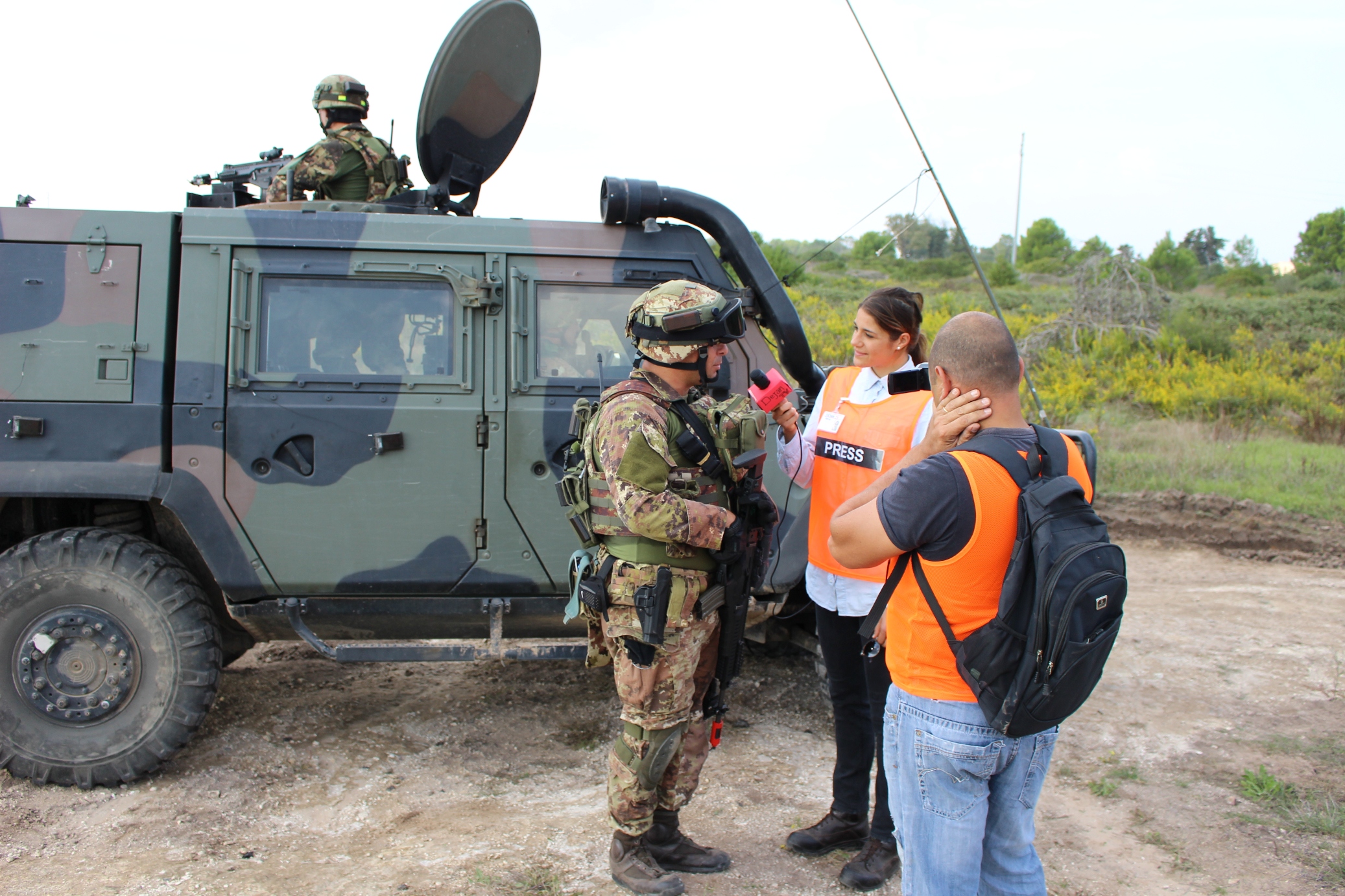 CAT Lecce in addestramento - Intervista