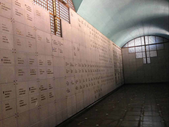 cripta del Tempio di Cargnacco