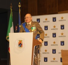 Il capo del Corpo degli Ingegneri Ten. Gen. Giovannini