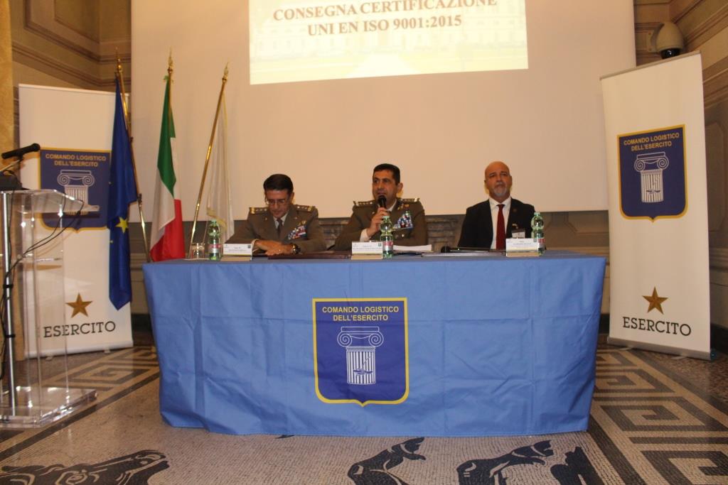 intervento del Comandante Logistico dell'Esercito_ Gen. C.A. Figliuolo