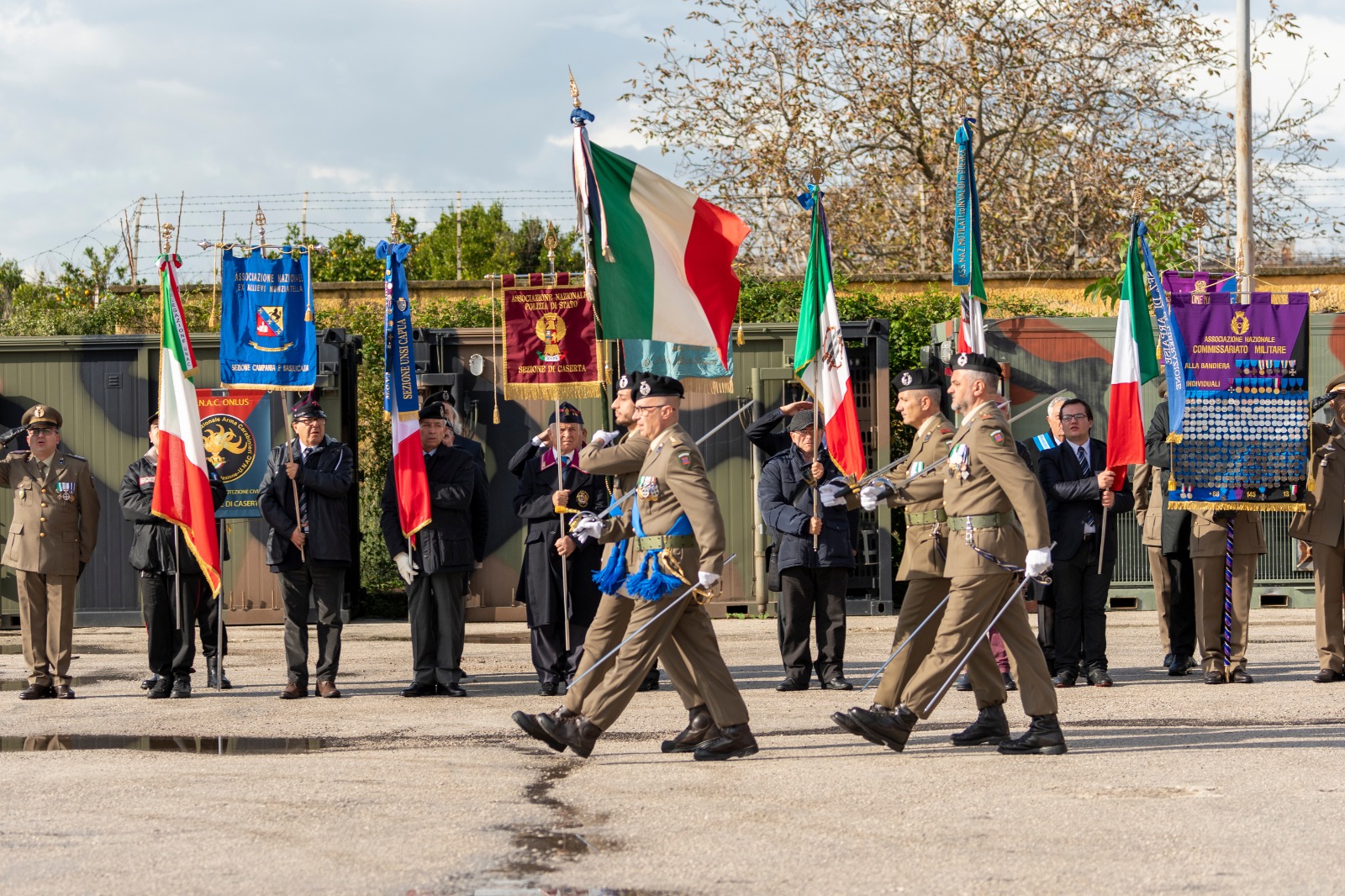 Afflusso del Corpo di Commissariato