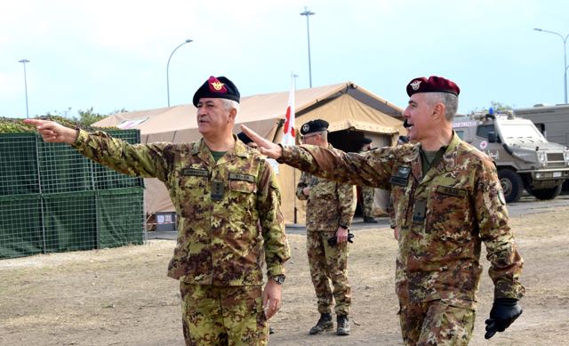 DA SX GEN.C.A. TOTA E BRIG. GEN. DI BLASI