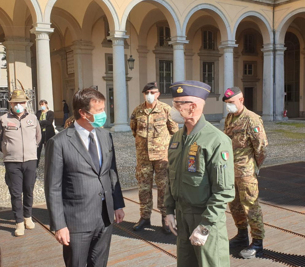 Il capo di SMD a Bergamo