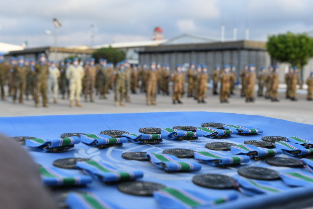 Libano, UNIFIL: i caschi blu italiani ricevono la United Nations&nbsp;Medal