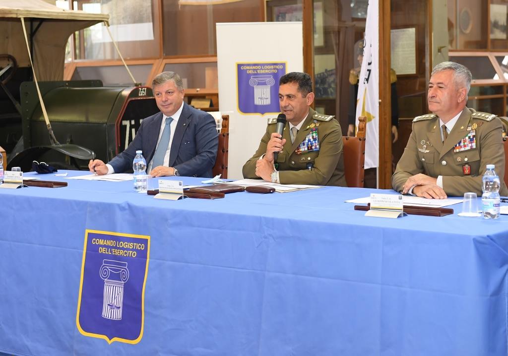 intervento del Comandante Logistico dell'Esercito