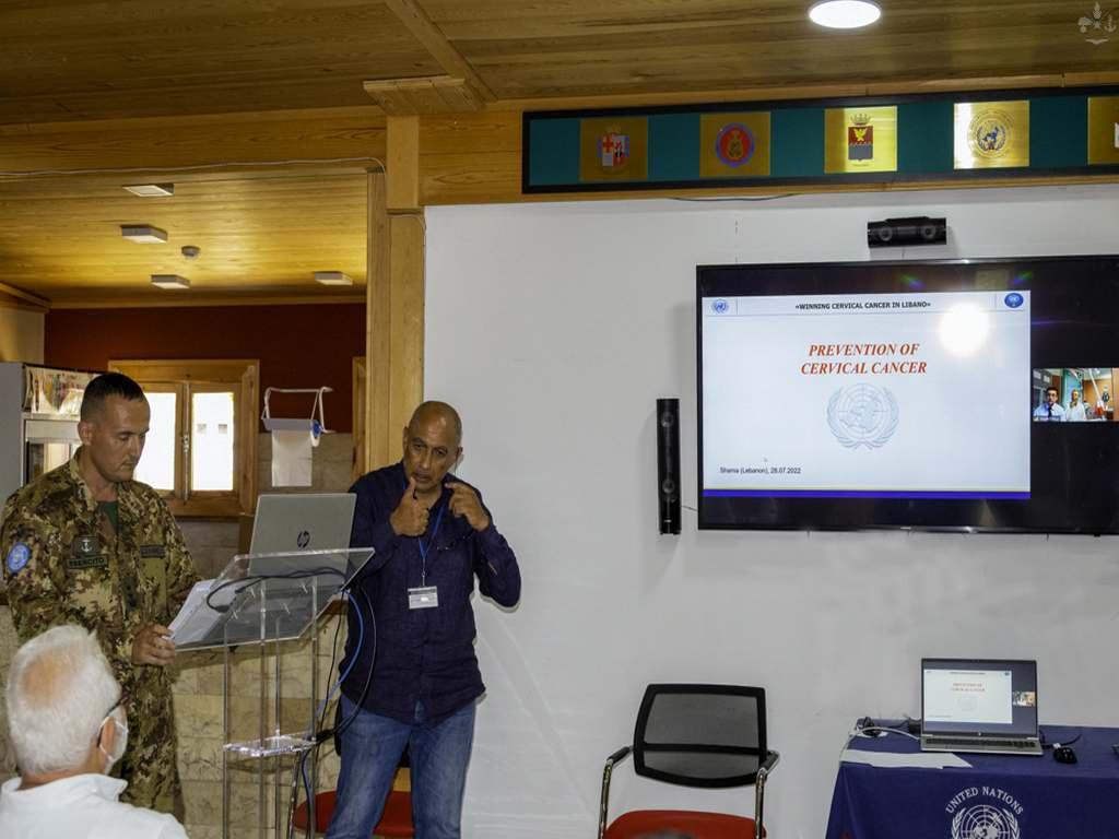 Libano, i Caschi Blu Italiani per la prevenzione del&nbsp;cancro