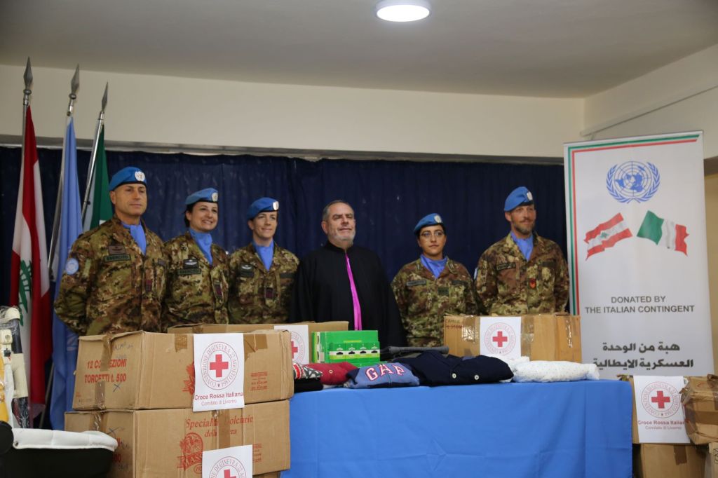 UNIFIL, donazioni alla Caritas di Tiro per il contingente&nbsp;italiano