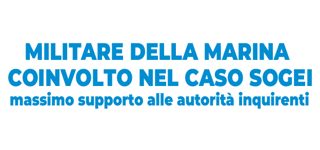 Militare della Marina coinvolto nel caso&nbsp;SOGEI